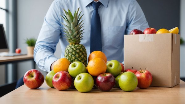 Livraison fruits au bureau avec feel goud : fraîcheur et bien-être